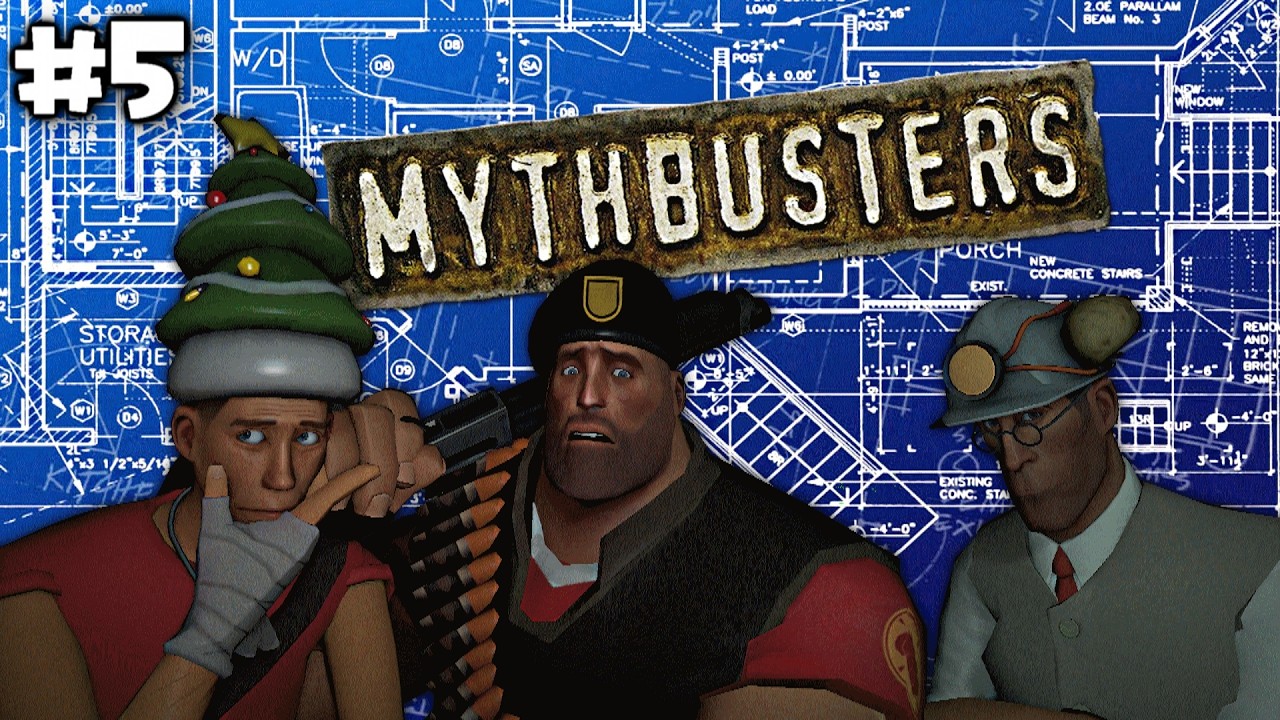 РАЗВЕНЧАТЕЛИ МИФОВ [TF2] Критические мифы!