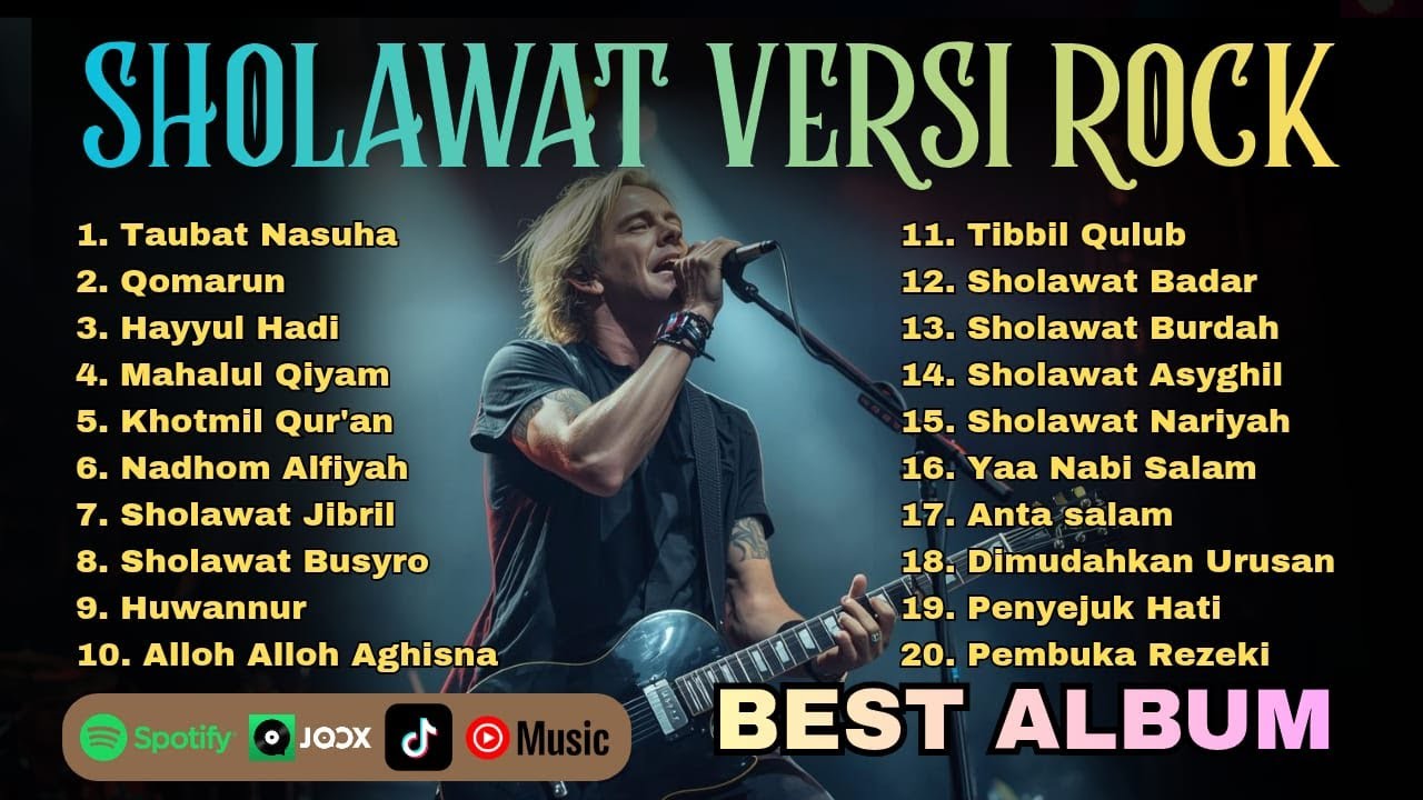 FULL ALBUM SHOLAWAT ROCK TERBAIK POPULER TERBARU