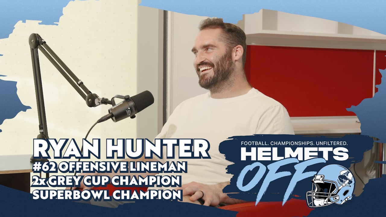 Football, Food & Championships with Ryan Hunter | Helmets Off Ep. 1