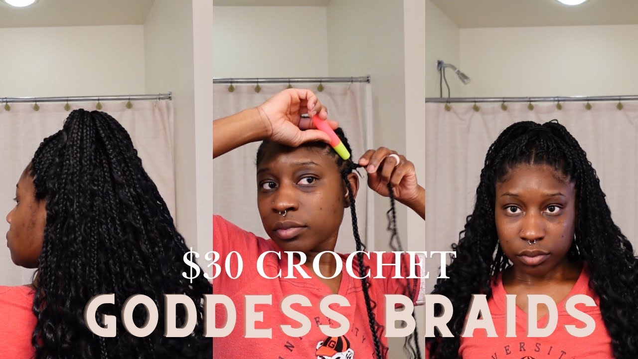 $30 Goddess Braids | Easy Illusion Crochet Install Using Amazon Hair