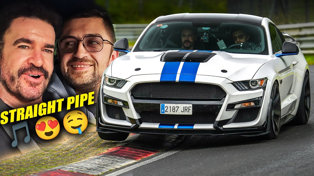 Eargasmic🤤 Straight Piped Mustang Hits the Nürburgring!
