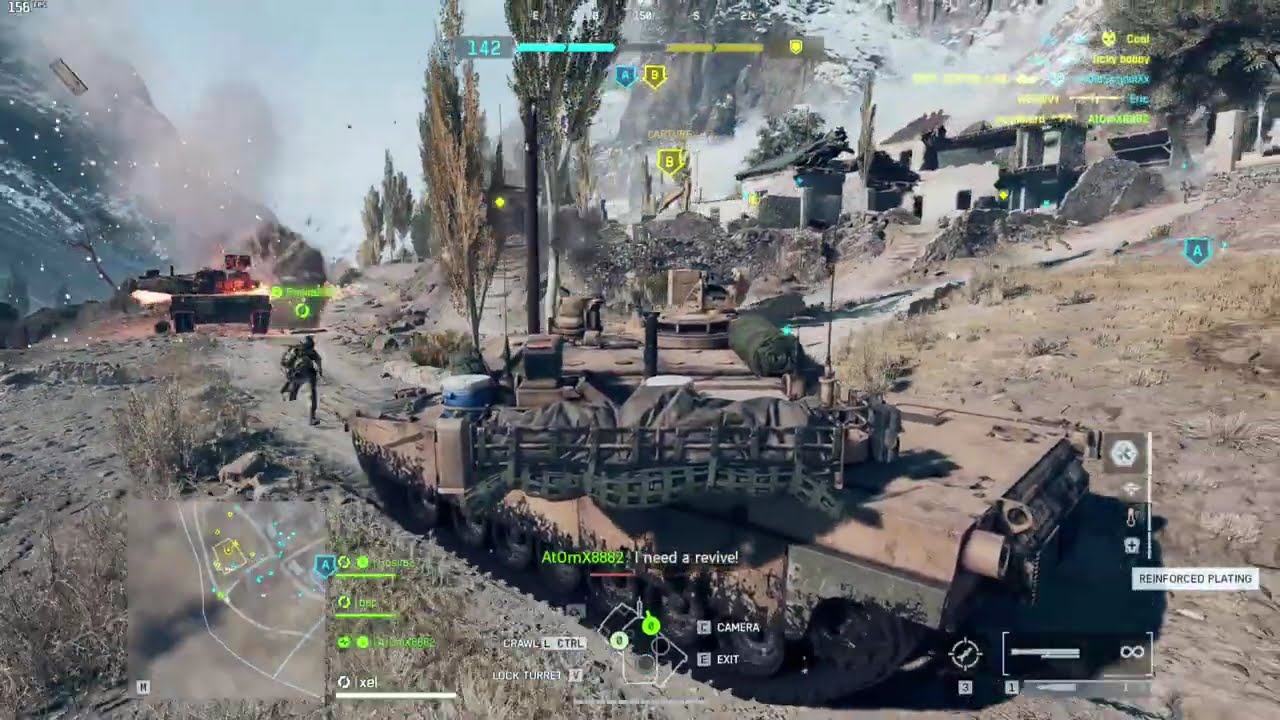143 KILLS IN TANK COMBINED WITH GUNNER AND DRIVER