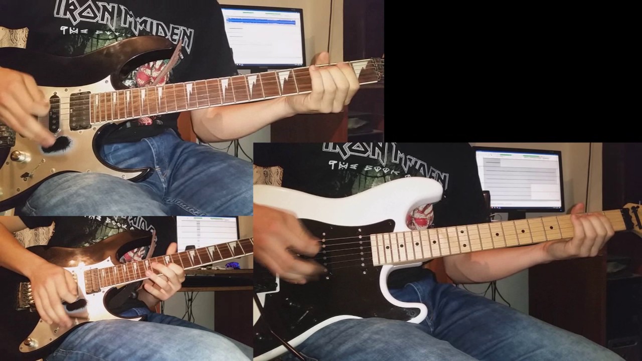 Iron Maiden - Run to the Hills - Guitar cover