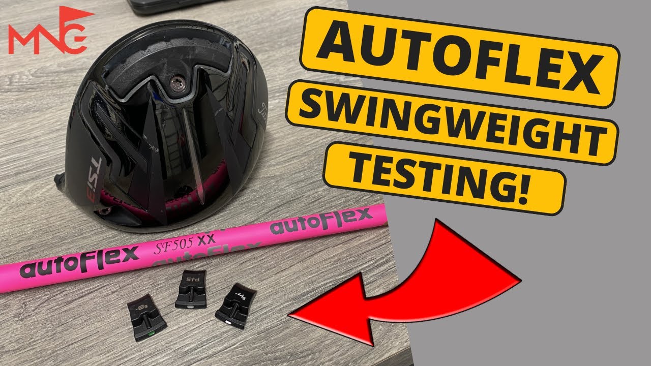 TESTING DIFFERENT SWINGWEIGHTS WITH AUTOFLEX