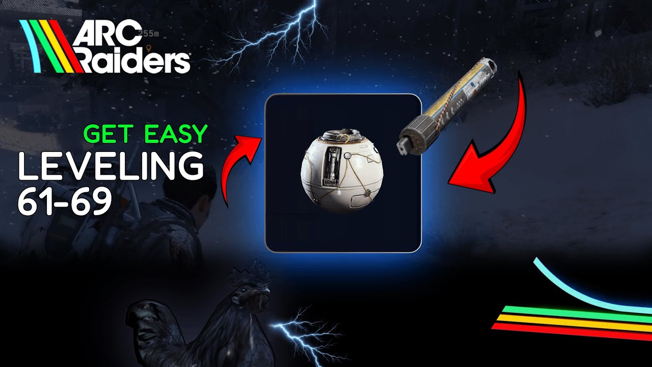 ✅Arc Raiders Leveling 61-69  Surveyor vault ,Power rod , Amazing survive #arcraiders #arcraiderslive