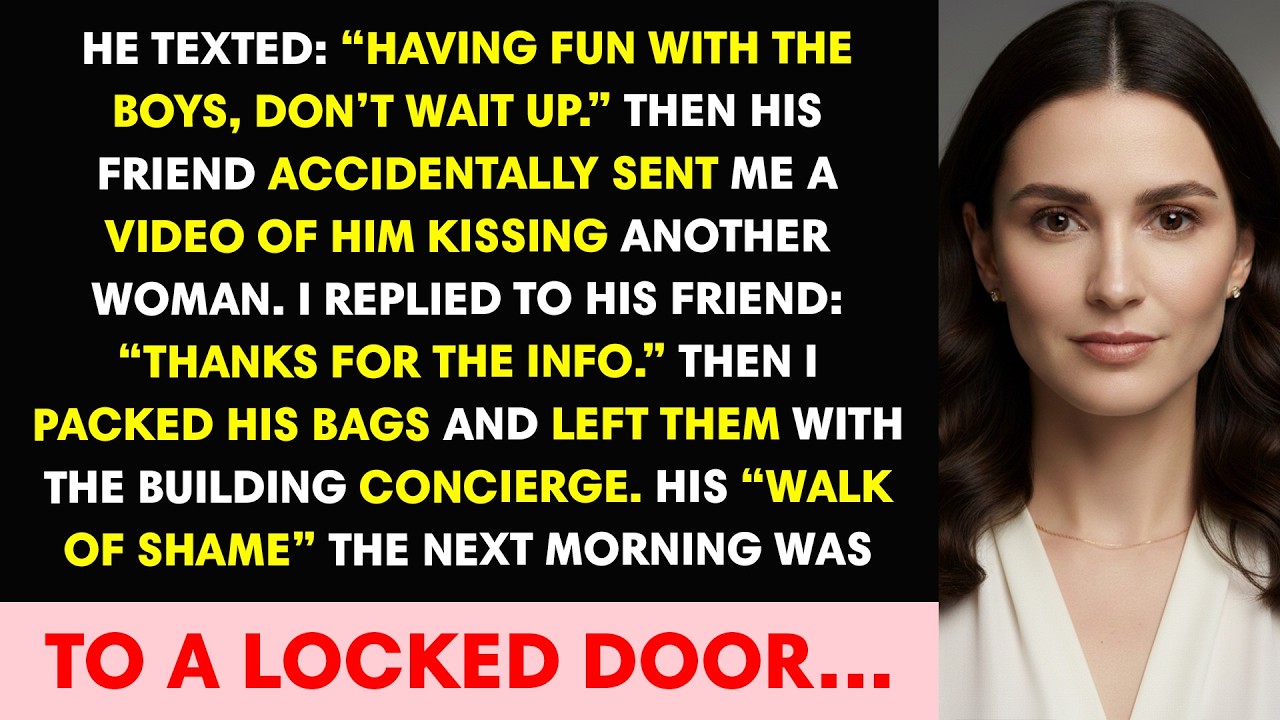 He Texted: “Having Fun With The Boys, Don’t Wait Up.” Then His Friend Accidentally Sent Me A Video..