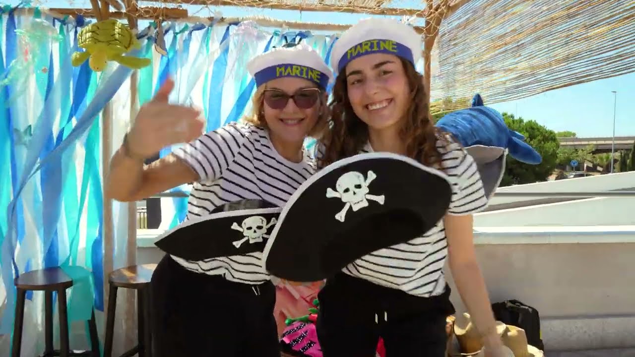 Photocall en el Playground 📸🌊