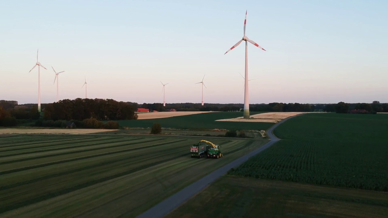 | Traktor | Heuernte | Bauernschaft | Heek-Ahle | DJI Spark