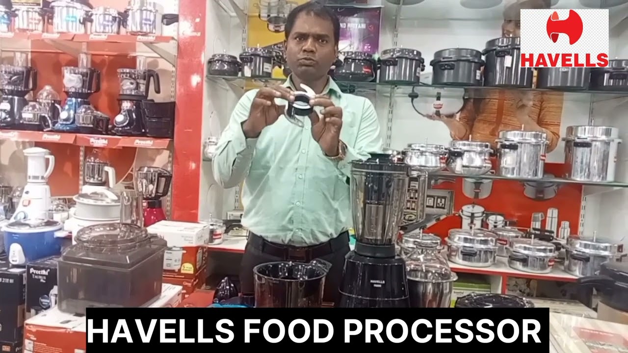 HAVELLS  FOODO FOOD PROCESSOR / MIXIER GRINDER - 750 Watts Detailed Review in Tamil