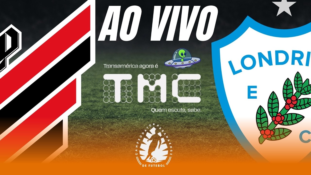 Athletico x Londrina - AO VIVO - Campeonato Paranaense Semifinal jogo de volta - 22/02/2026