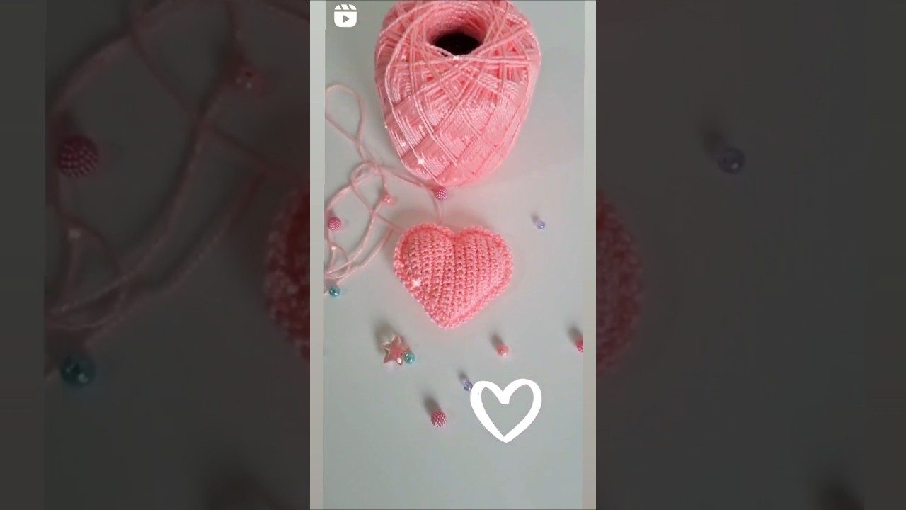#crochet #diy #tricotin #amigurumi #croche #artesanato #tutorial #feitoamao #handmade #corazon