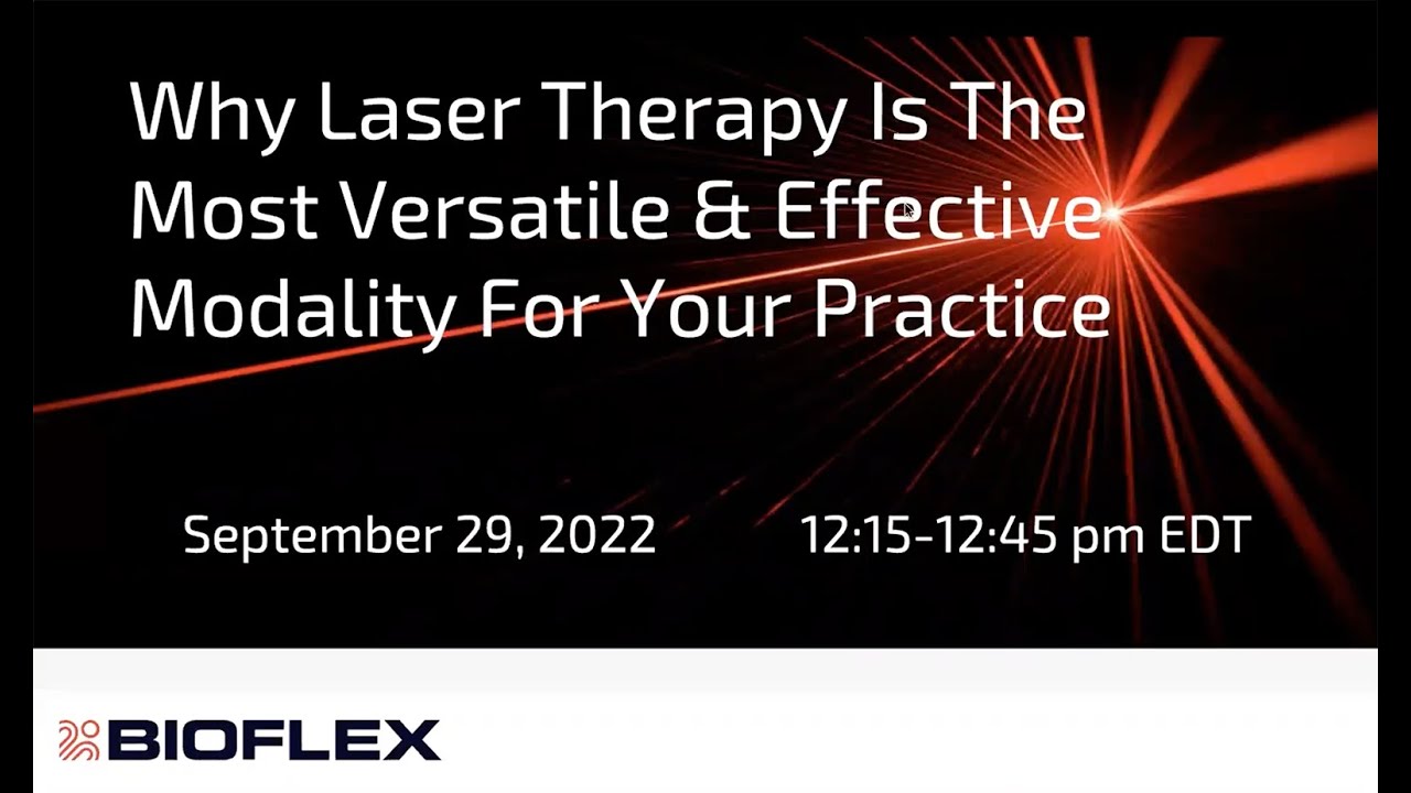 Webinar Why LLLT Is The Most Effective Modality For Your Practice