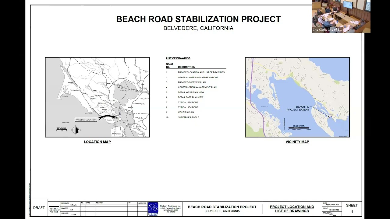 Beach Road Stabilization Project Oversight Subcommittee Meeting: February 26, 2026