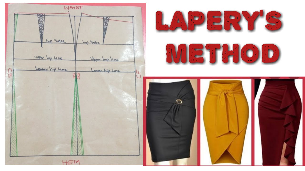HOW TO: DRAFT BASIC SKIRT PATTERN PROFESSIONALLY.