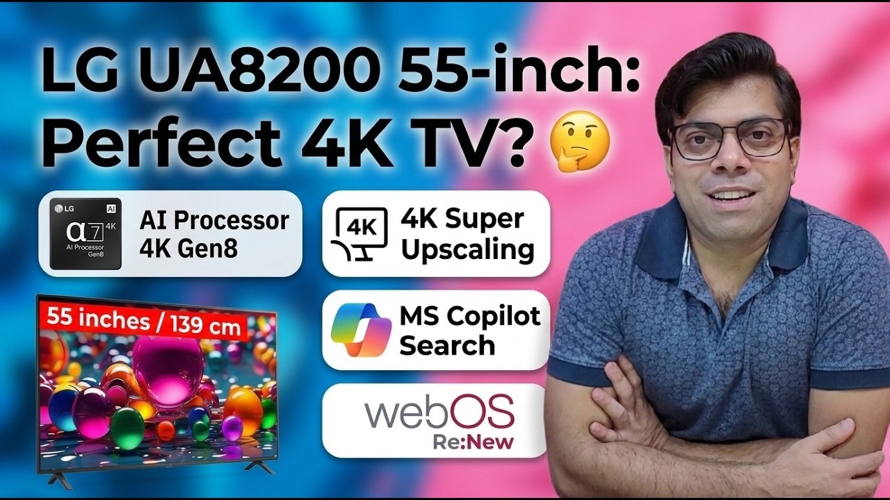 Best 55 inch 4K TV LG UA8200 ? #smarttv