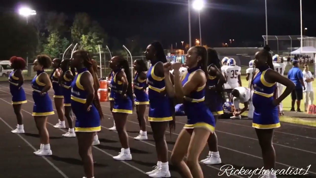 Dudley High School Cheerleading Squad 2023 | Hillside Vs Dudley Highlights