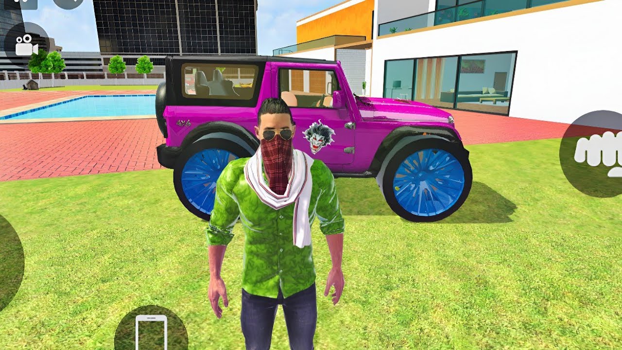 🤩 Franklin purchase New modified 4×4 Thar | Indian Theft Auto Indian Bike Driving 3d New Update 