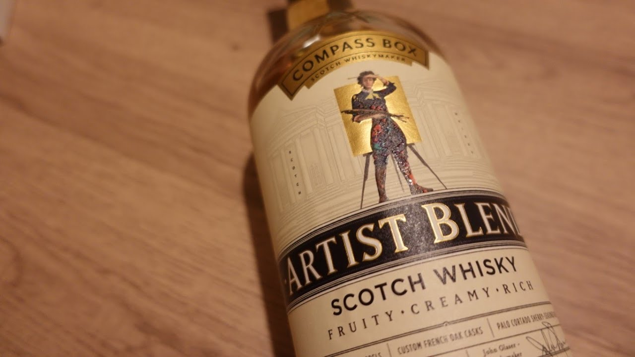 Compass Box Artist Blend, 43% - Whisky Wednesday