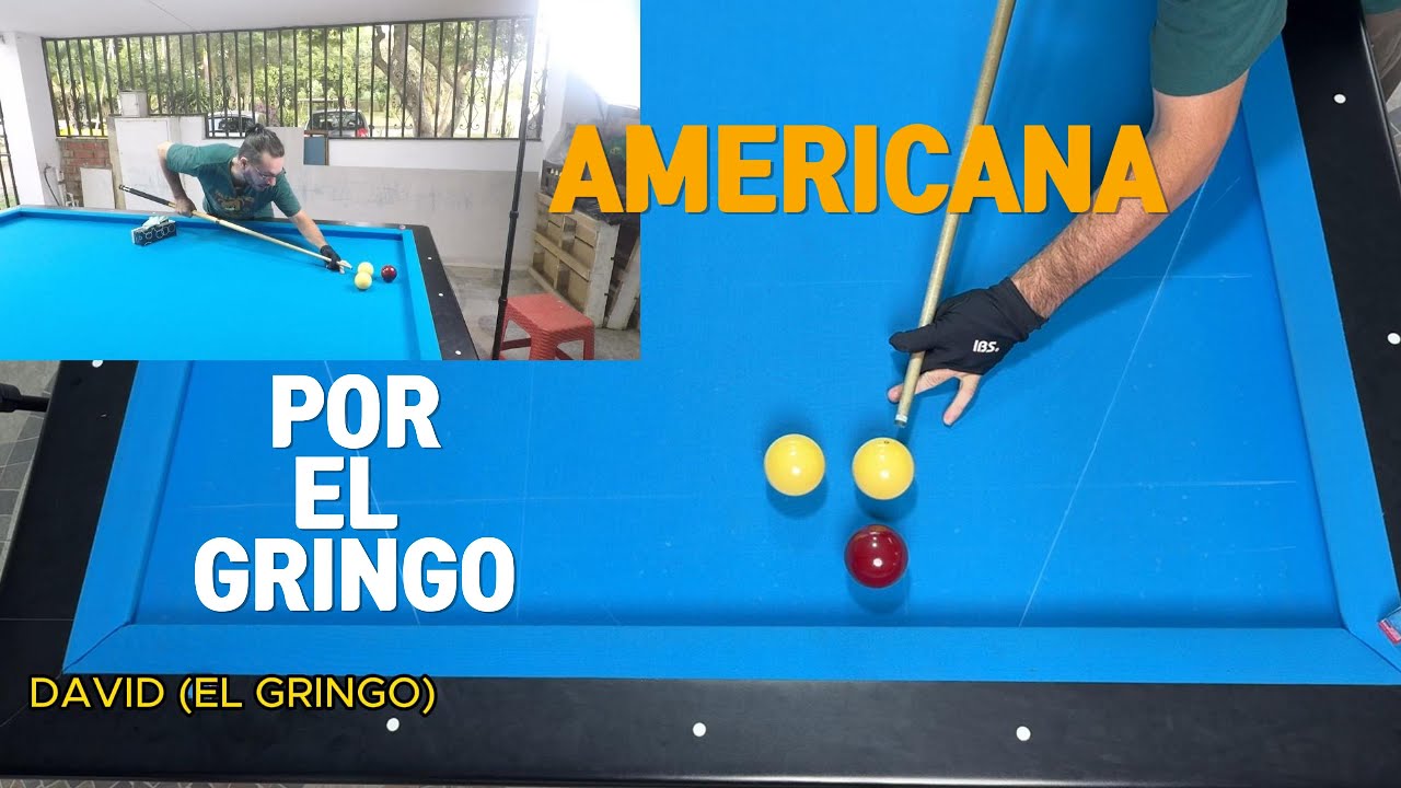 Como Llevar la serie americana por la linea. clases de billar por  DAVID EL GRINGO