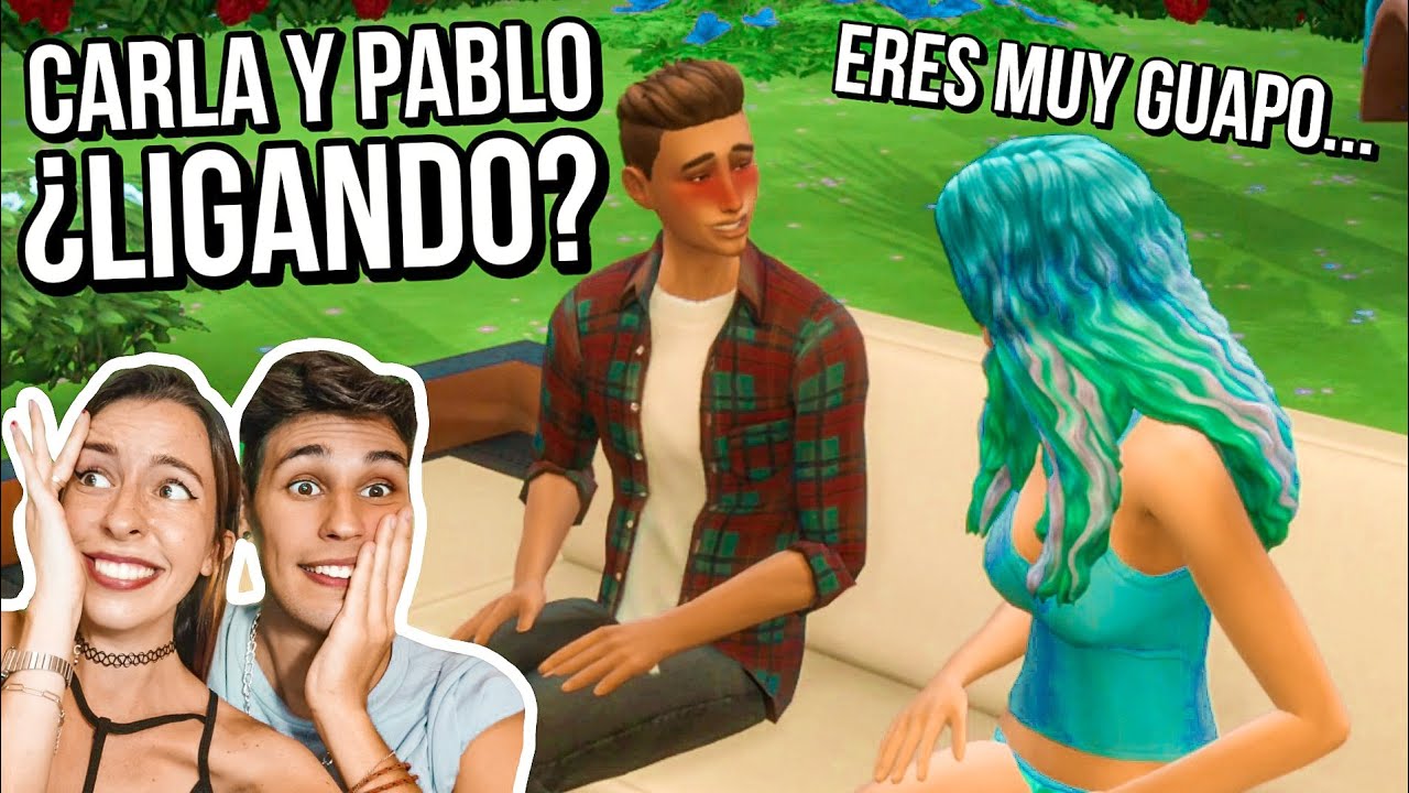 ¿Pablo y Carla Laubalo ligando? 😱 | Sims 4