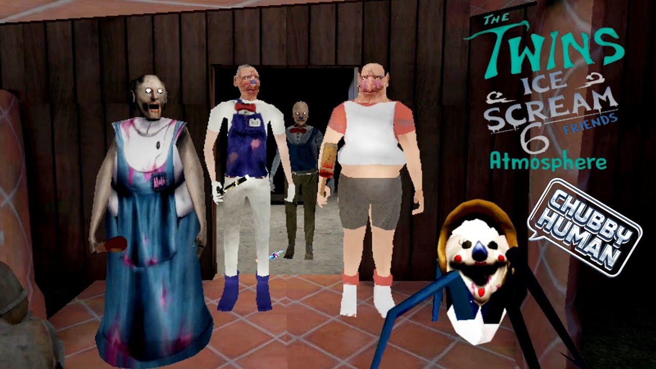 The Twins Remade In Ice Scream 6 Atmosphere Full Gameplay!