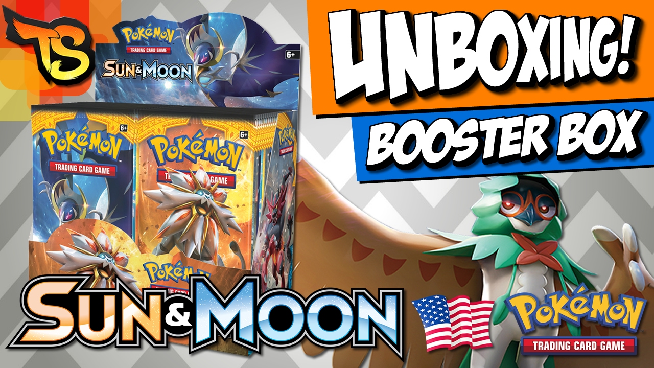 UNBOXING SUN AND MOON BOOSTER BOX! - Pokémon TCG