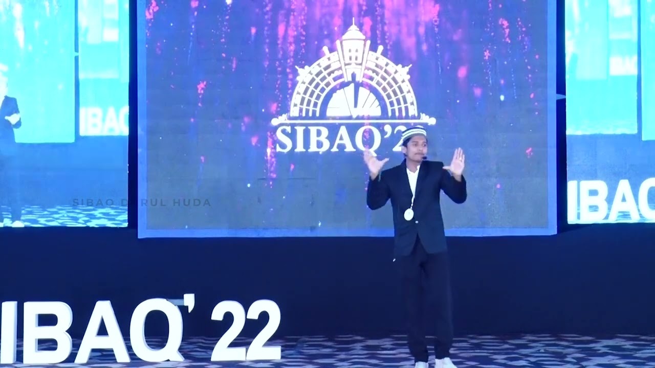 Motivational Speech English | Thanawiyyah | Sibaq '22 Darul Huda National Arts Fest