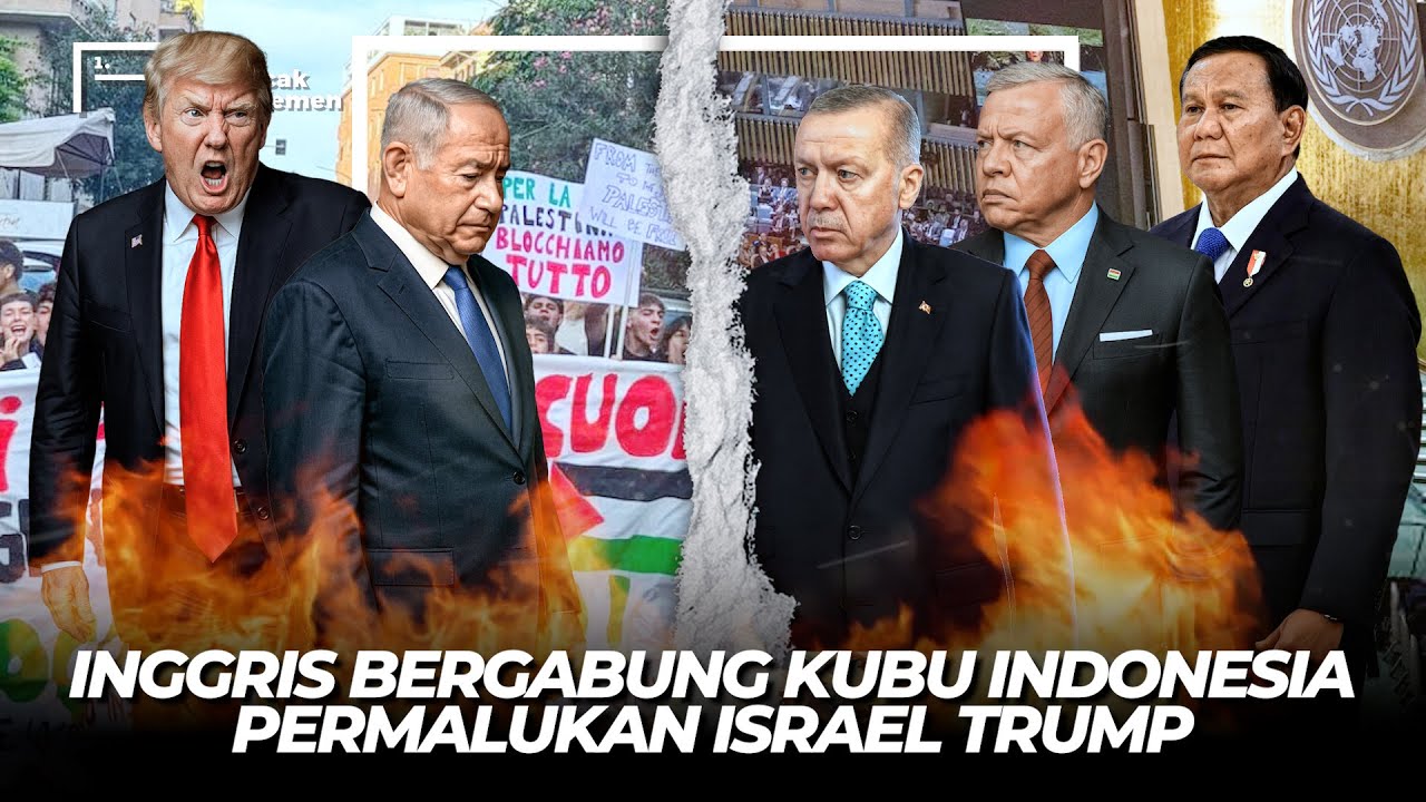 Trump Panik Pidato Prabowo Sukses Pengaruhi Inggris Kanada Dukung Palestina Merdeka - PBB Israel