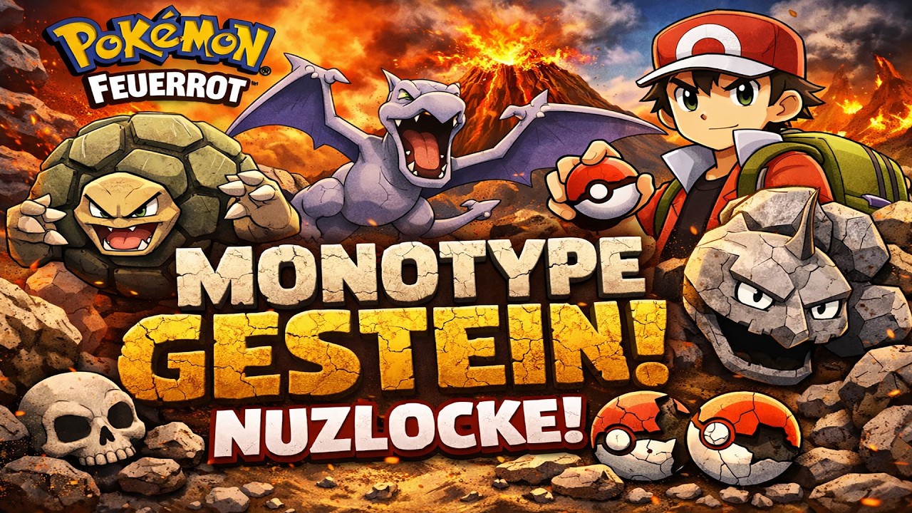 Monotype Nuzlocke - Pokémon Feurerrot - 01