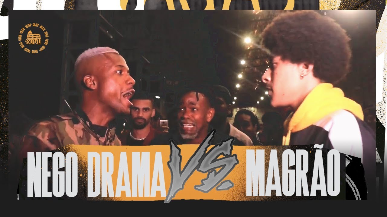 (GASTAÇÃO 😂) MAGRÃO (SP) VS NEGO DRAMA - BATALHA DO COLISEU - EDIÇÃO 117