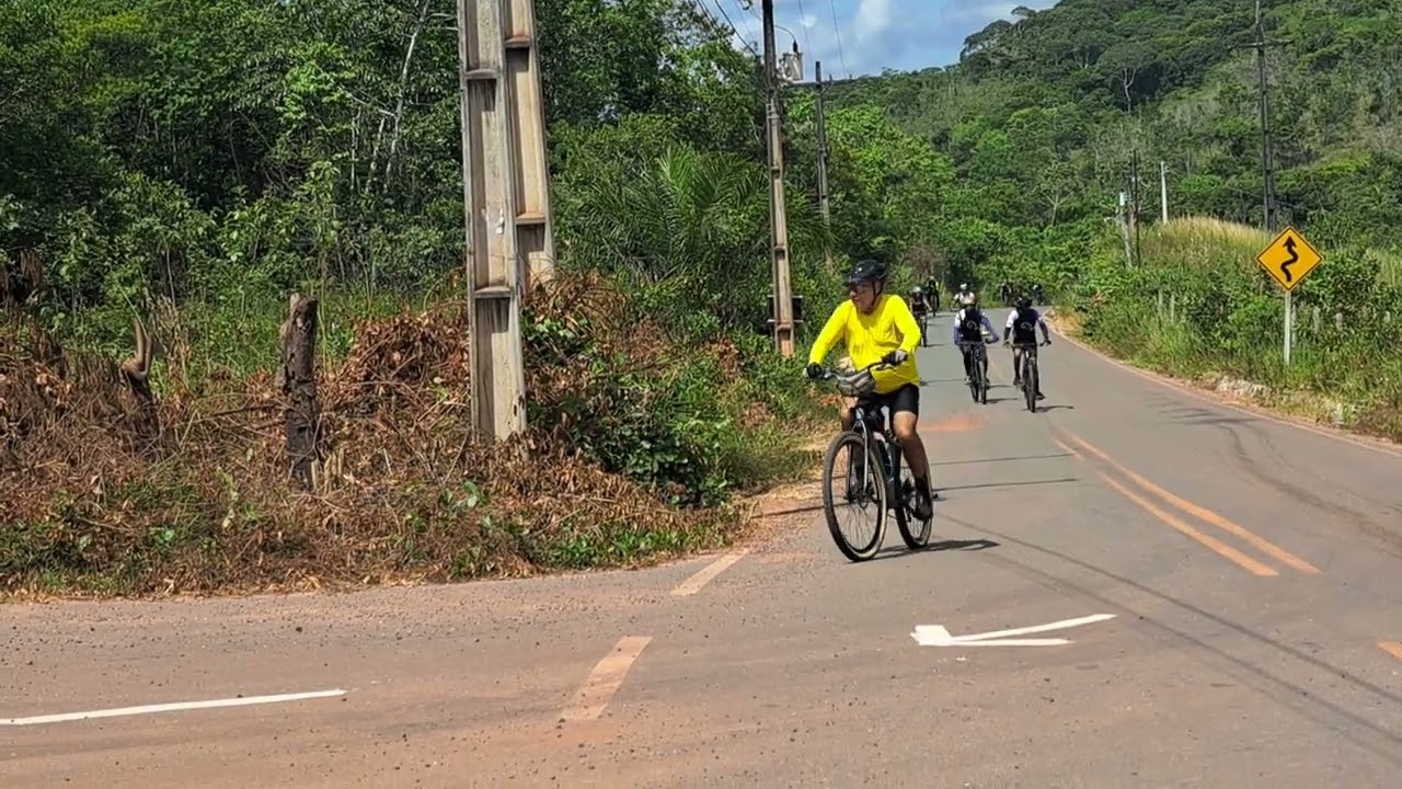 ( parte 02) o sétimo cicloturismo da cidade de catu Bahia. 