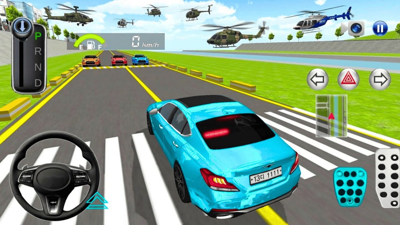 New Blue Mercedes G72 - 3d Driving Class android game play video || Car Game #gameplay #cargame