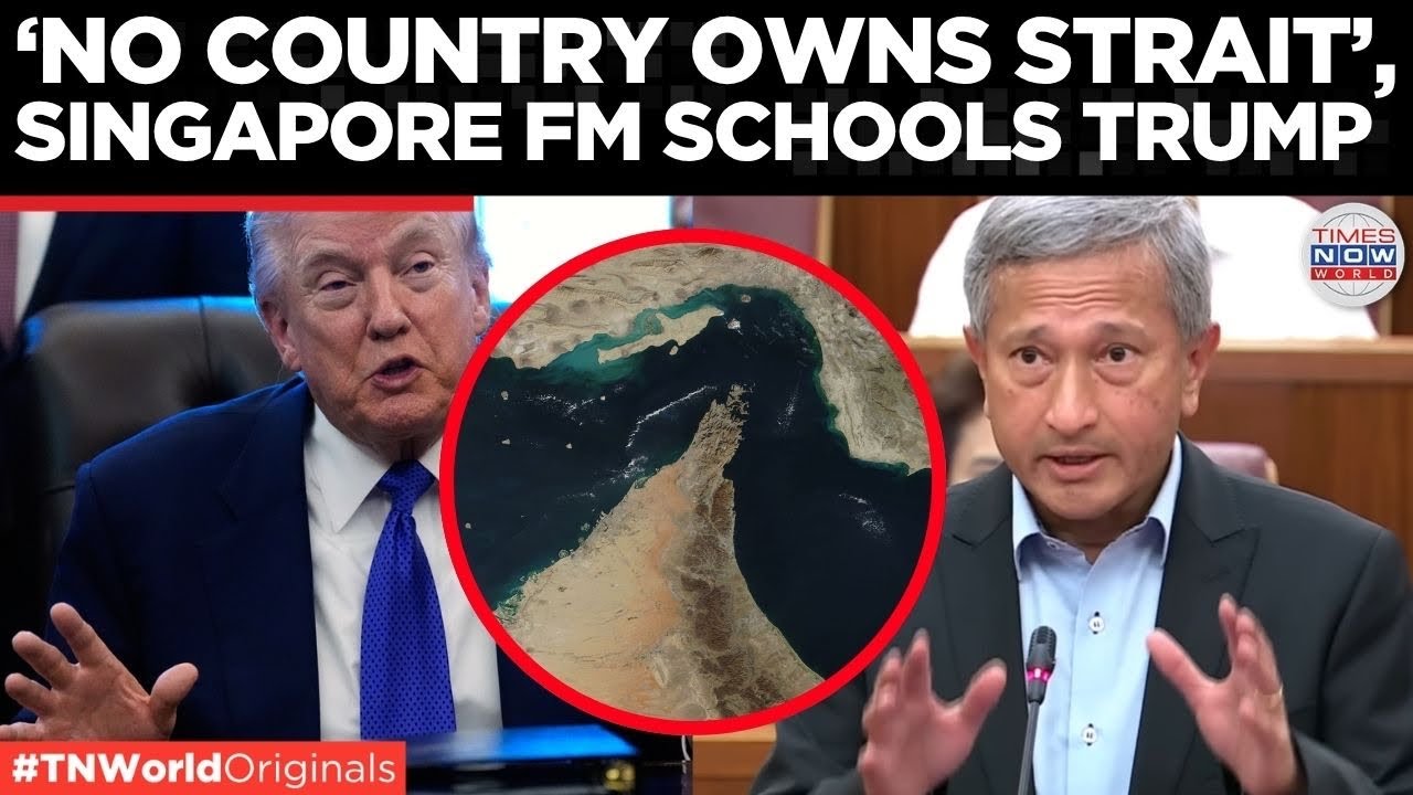 &ldquo;Law Cannot Be Ignored&rdquo;, Singapore FM Vivian Balakrishnan Challenges US & Iran Hormuz Blockade