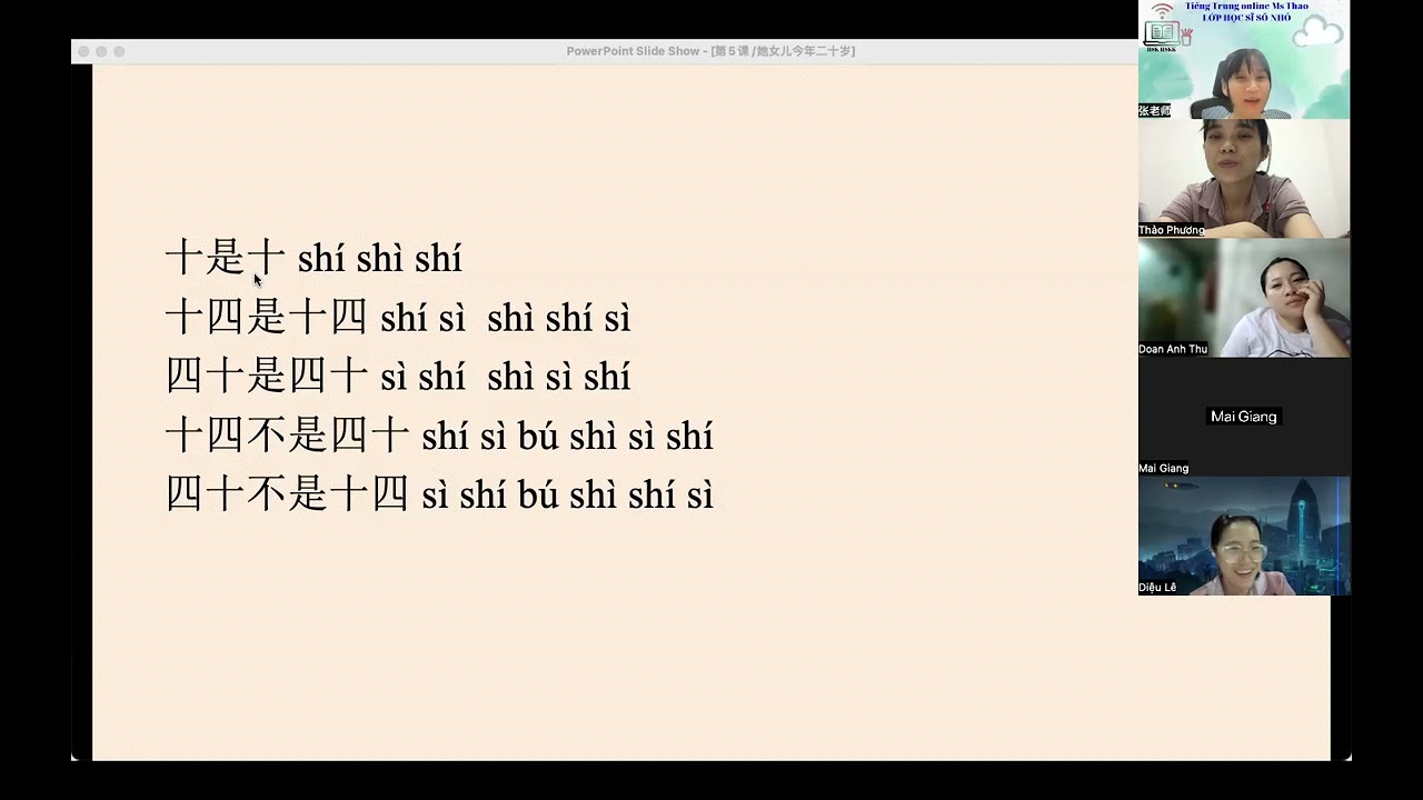 BUỔI 7: BÀI 5+6 HSK1