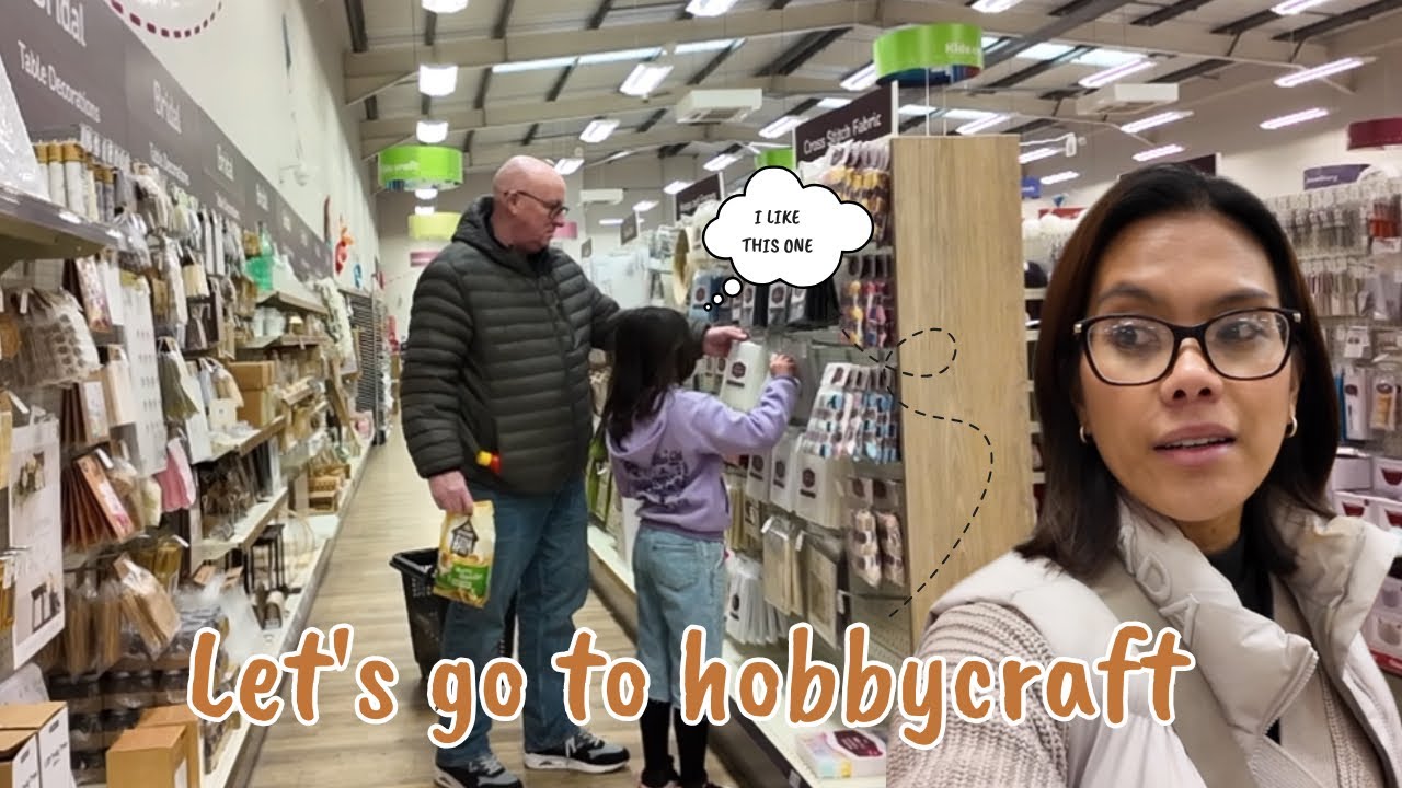 filipina life in UK | let's go to hobbycraft 