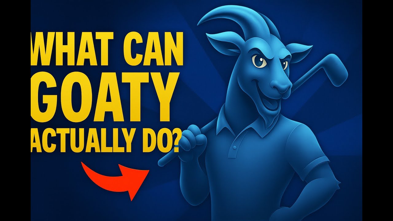 Тренер по гольфу GOATY AI проводит свой первый урок &mdash; за 30 минут игрок добился большего прогресс...