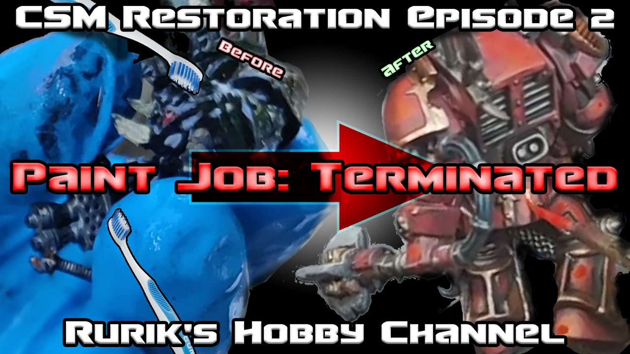 Paint Job: Terminated | Repaint Chaos Terminators WH40K