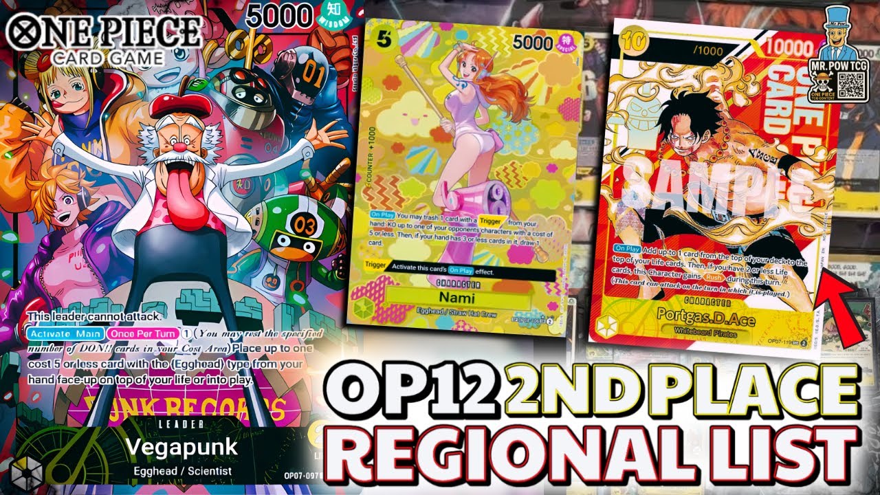 Vegapunk Just Made FINALS! OP12 Regional Deck Profile