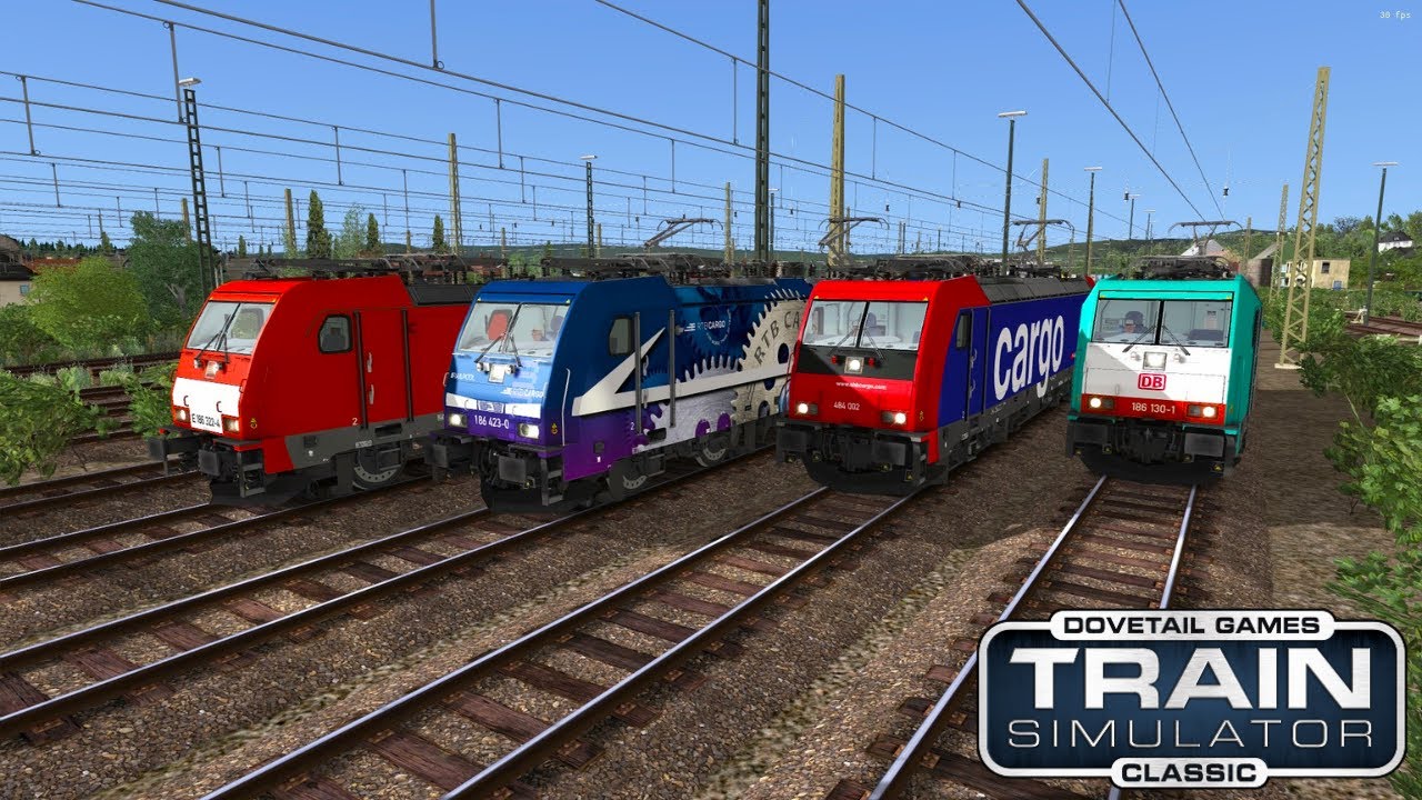 Aufrüstvorgang | K-Trains BR 186 | Train Simulator Classic
