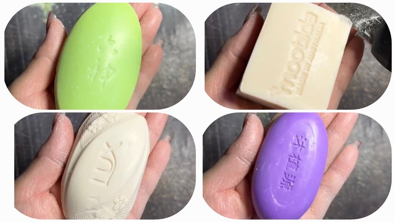 Crispy soap cutting ASMR 🧼🧼🧼🧼|satisfying and relaxing