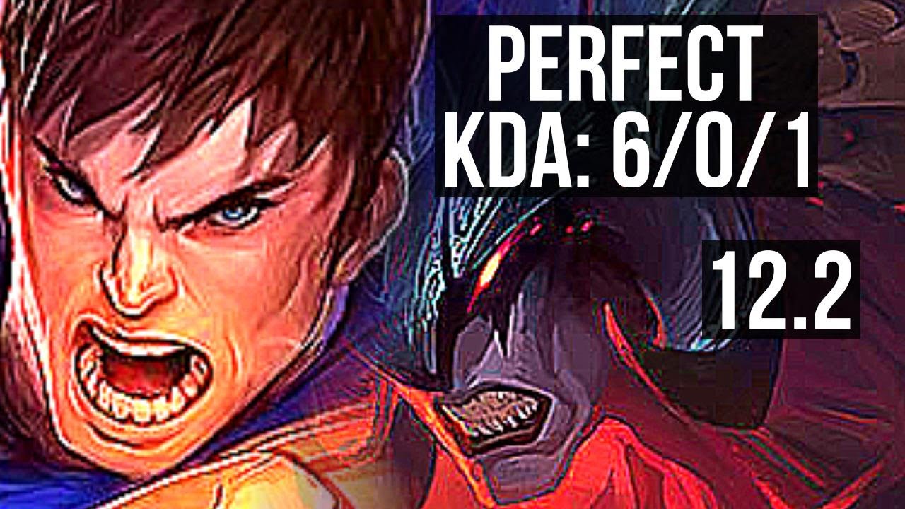 GAREN vs AATROX (TOP) | 6/0/1, Rank 6 Garen, Dominating | NA Grandmaster | 12.2