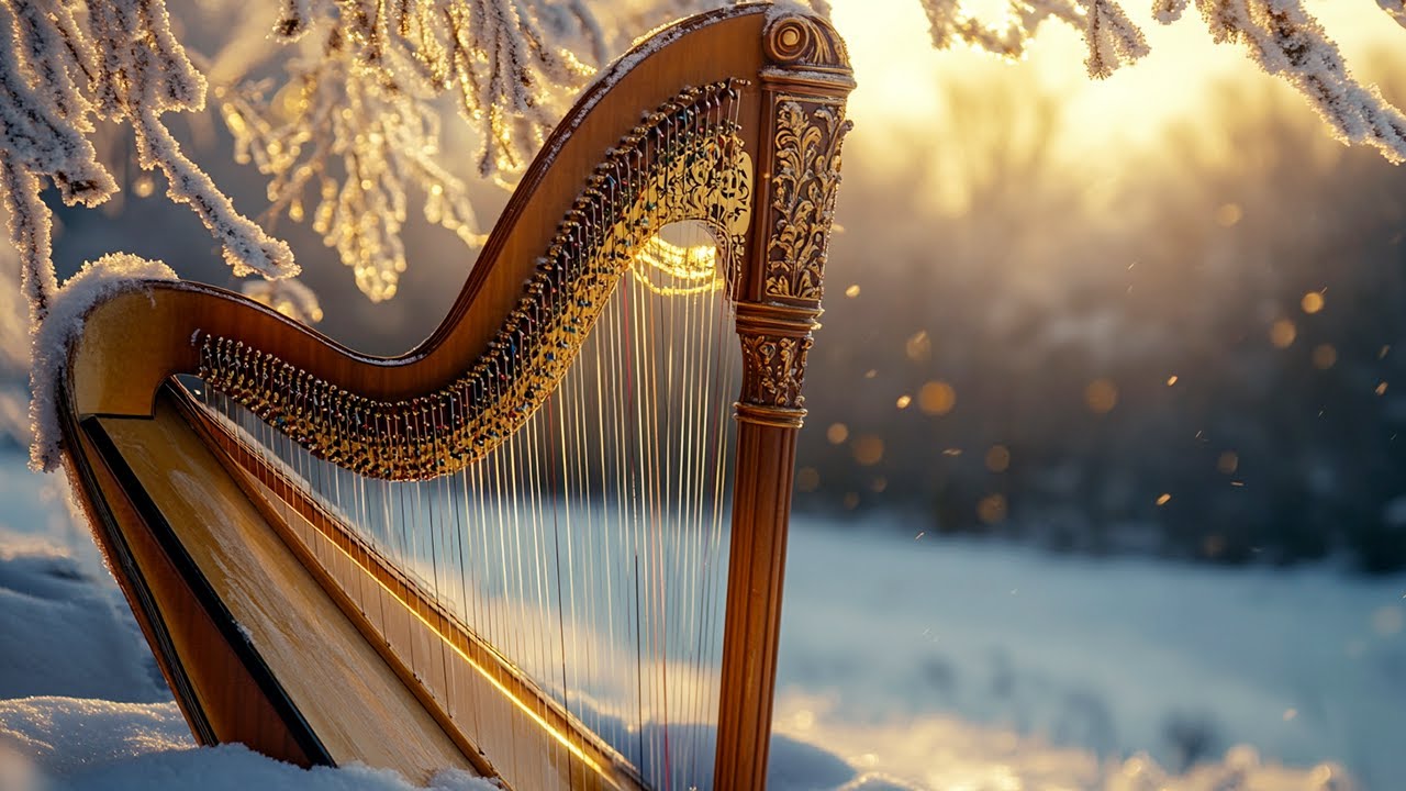Frosty Mornings - Gentle Harp Music for Meditation and Calm