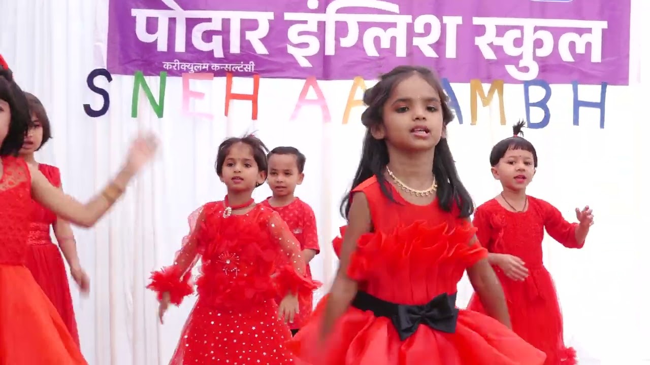 Pre-Primary Kids Rock Family Theme Song | Podar School Chopda Magic