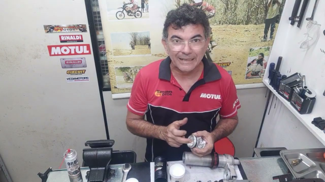 COMO DESENROLAR E FABRICAR PEÇAS - AMORTECEDOR KTM SX 250