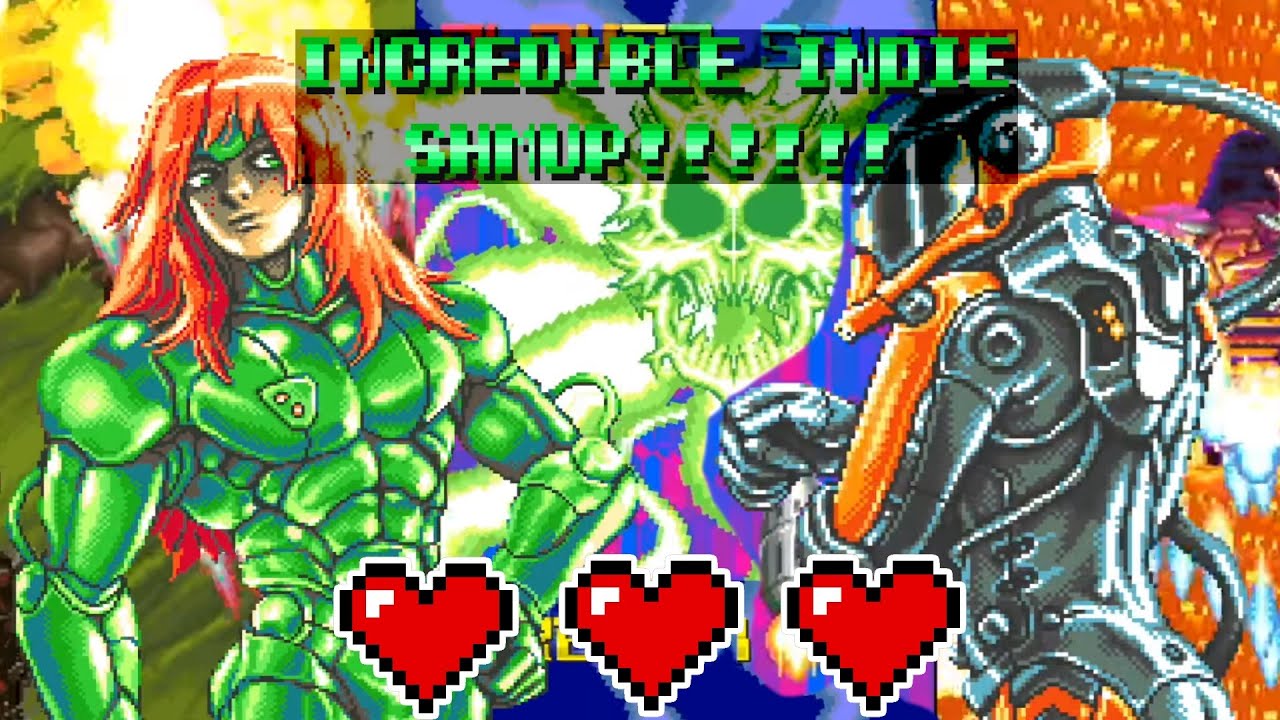 Обзор Super XYX RED HOT Indie Shmup [Мне нравится эта игра!] (Steam)