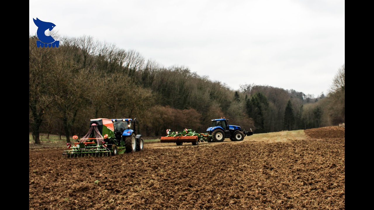 AMASHOW 2016 | NEW HOLLAND T8.360 & T7.260 - AMAZONE Cenius & MatriXem Cirrus & Catros