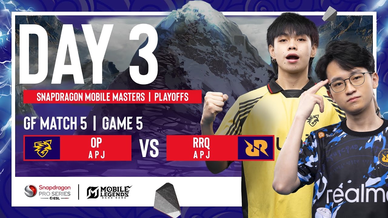 OP VS RRQ | Game 5 | SPS Mobile Masters Playoffs | MLBB | GRAND FINALS