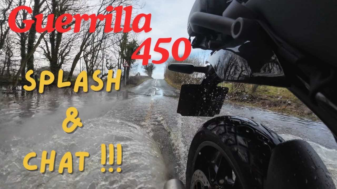 Royal Enfield Guerrilla 450 | Having a Splashing Time |