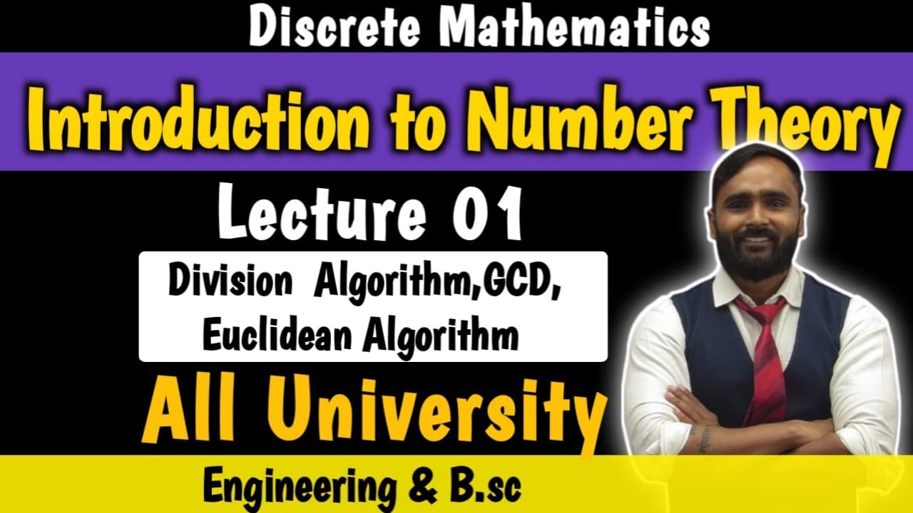 Introduction to Number Theory|Lecture 01|Division Algorithm|GCD|Euclidean Algorithm|PRADEEP GIRI SIR