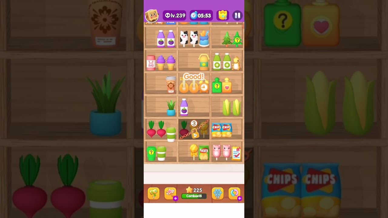 Goods Puzzle Sort Challenge Level 239 | Satisfying Goods Sort Gameplay | Android and IOS Game